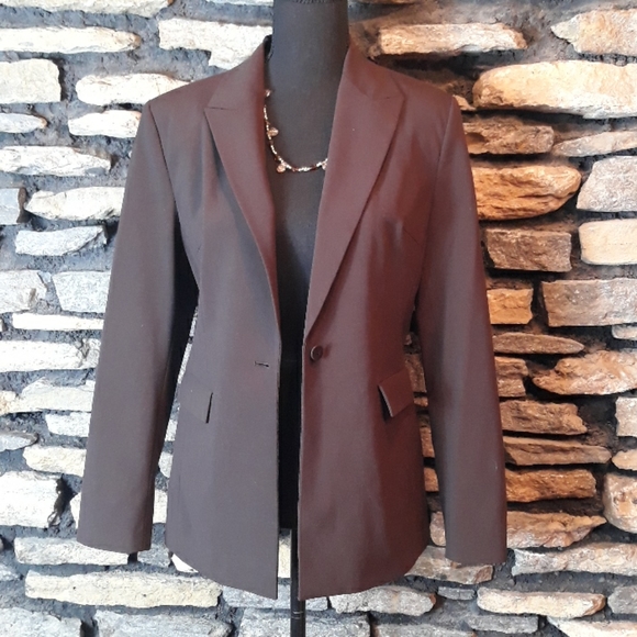 The Limited Jackets & Blazers - The Limited Stretch career suit jacket blazer